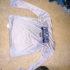 Louisiana pelicans basketball given out at game with special tickets with hood